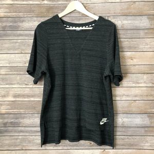 Nike heather gray short sleeve shirt XL